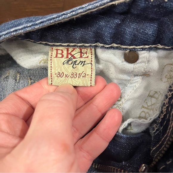 Womens Buckle BKE Madison Skinny Blue Jeans 30" x 33" - Picture 3 of 5